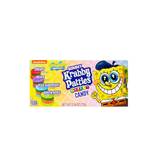 Frankford Spongebob Squarepants Krabby Patties Colors Theatre Box (72g) - America