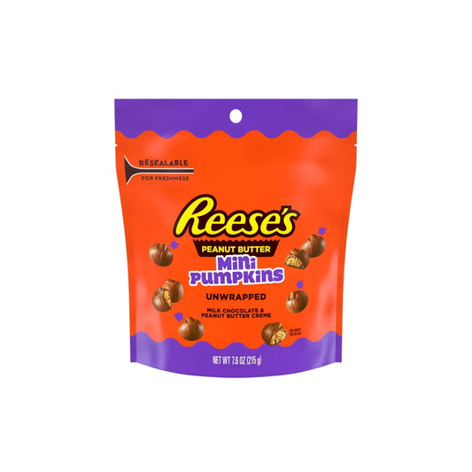 Reese's Peanut Butter Mini Pumpkin Pouch (215g) - America