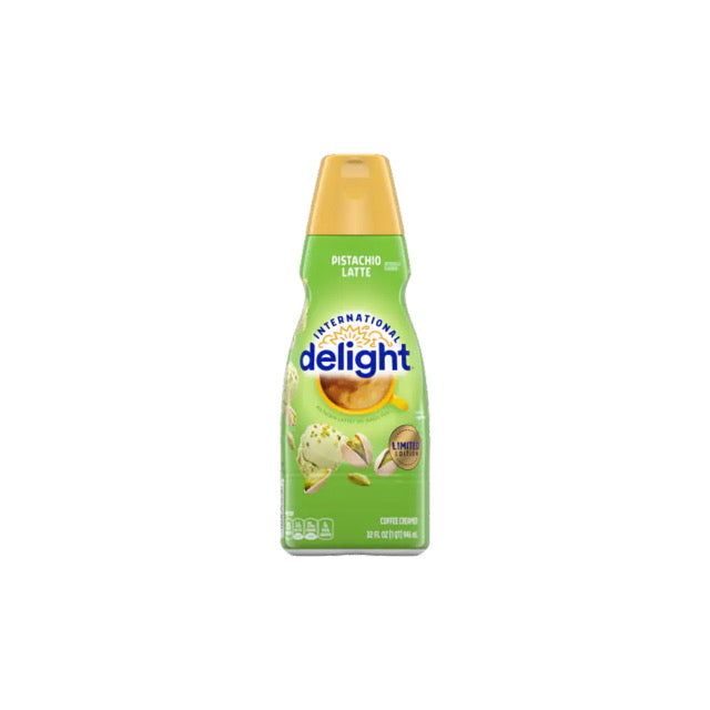 International Delights Pistachio Latte Coffee Creamer (946ml) - America