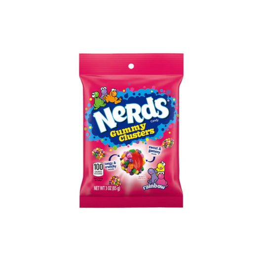 Nerds Gummy Clusters Rainbow (85g) - America