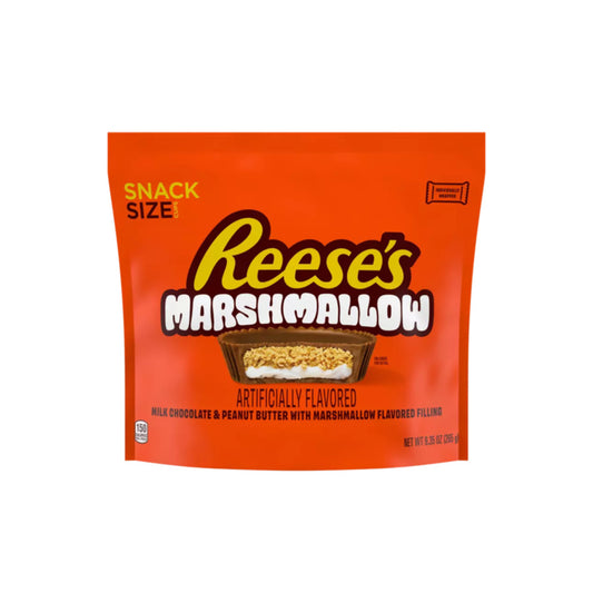 Reese’s Marshmallow Snack Size Peanut Butter Cups Large Bag (265g) - America