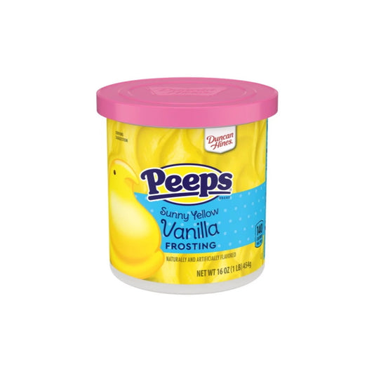 Peeps Sunny Yellow Vanilla Frosting (454g) - America
