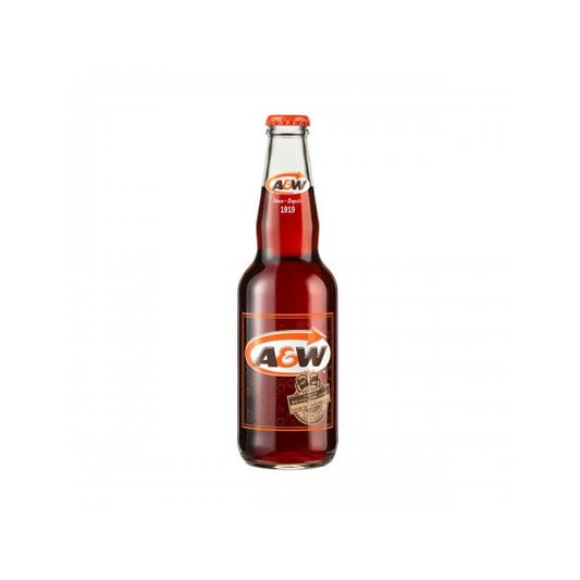 A&W Root Beer Glass Bottle (341ml) - America