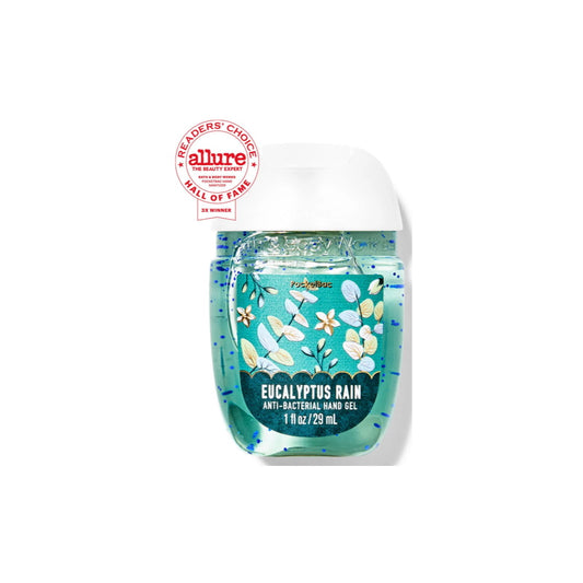 Bath and Body Works Eucalyptus Rain PocketBac Anti-Bacterial Hand Gel (29ml) - America