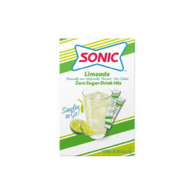 Sonic Singles To Go Limeade Drink Mix 6-Pack (15.4g) - America