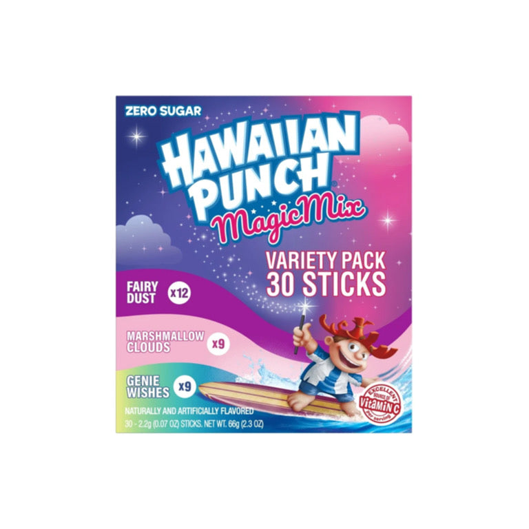 Hawaiian Punch Magic Mix Drink Mix Variety Pack 30pk (66g) - America