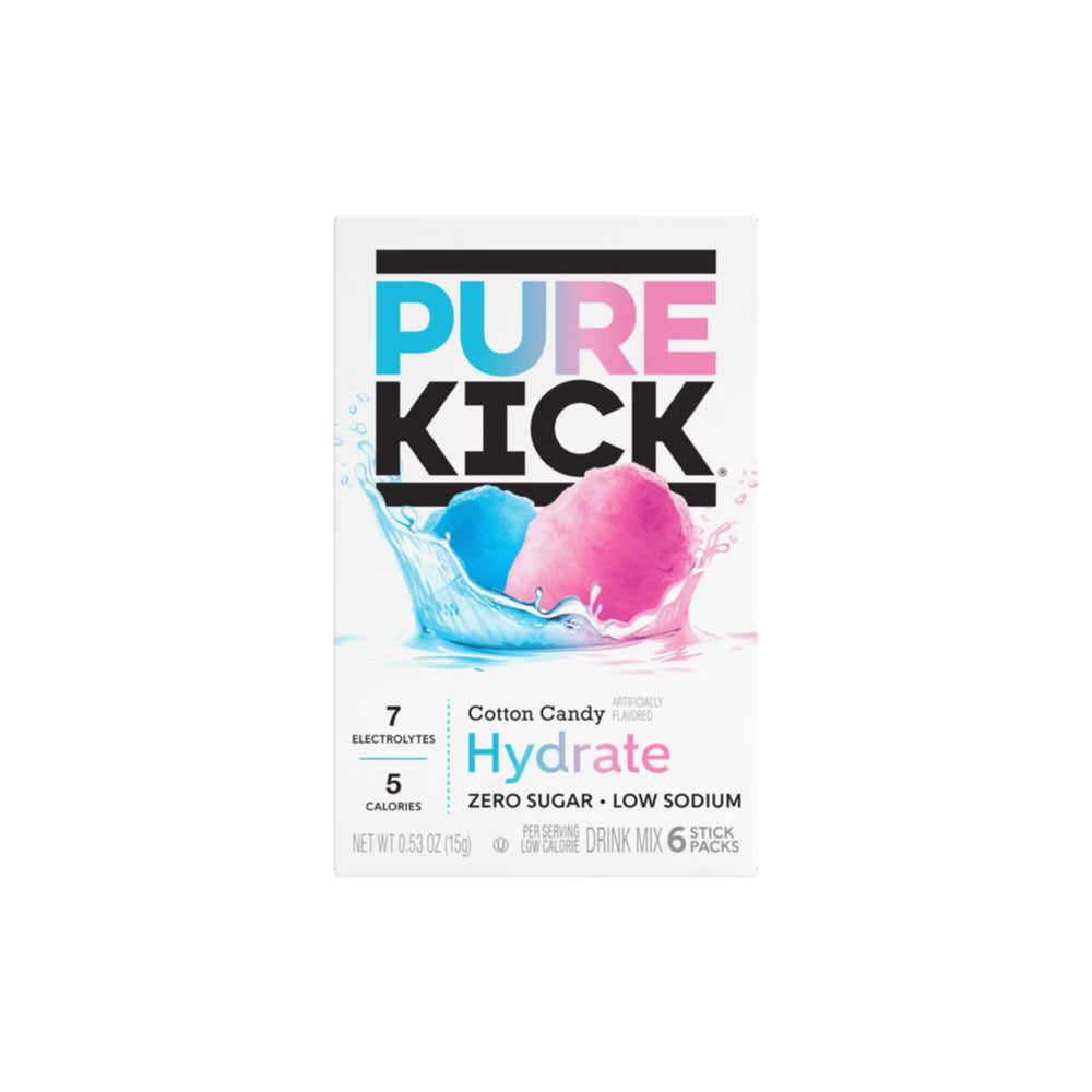Pure Kick Hydrate Singles To Go Cotton Candy  (15g) - America