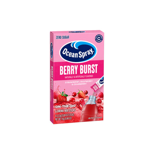 Ocean Spray Berry Burst On The Go Drink Mix 6-Pack (15g) - America