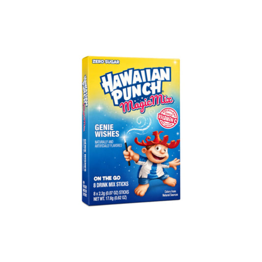 Hawaiian Punch On The Go Magic Mix Genie Wishes Drink Mix 8-Pack (17g) - America