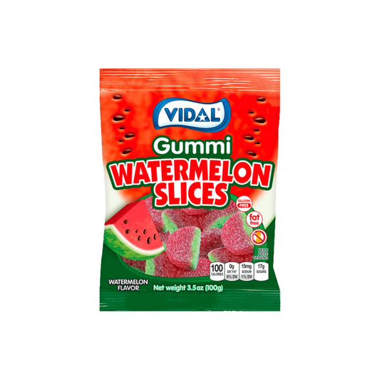 Vidal Watermelon Slices (90g) - Spain