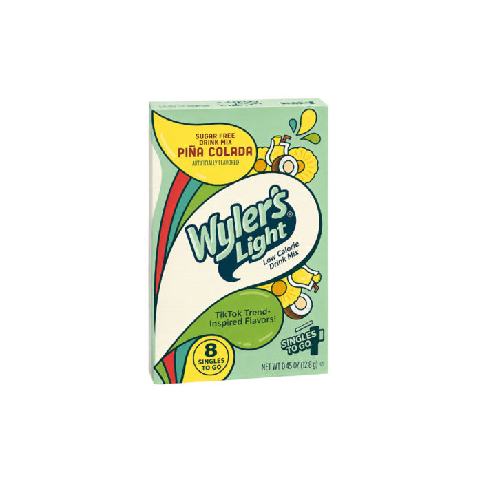 Wyler's Light Singles To Go Watertok Piña Colada Drink Sachets (12g) - America