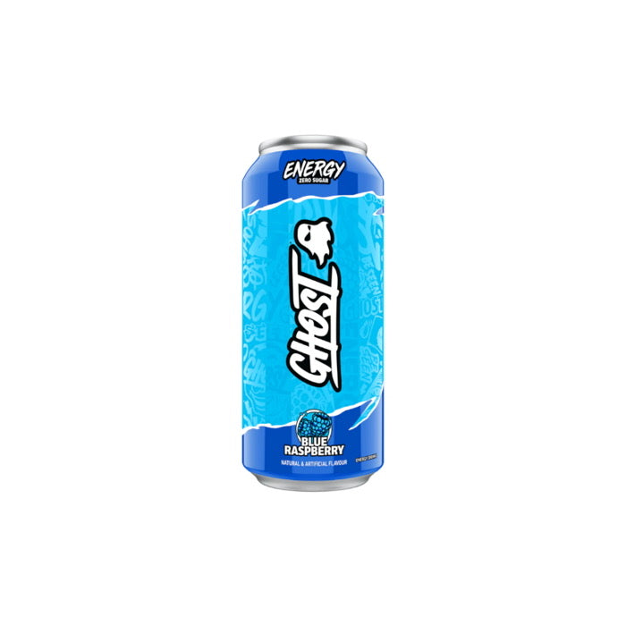 Ghost - Blue Raspberry Zero Sugar Energy Drink (500ml) - America