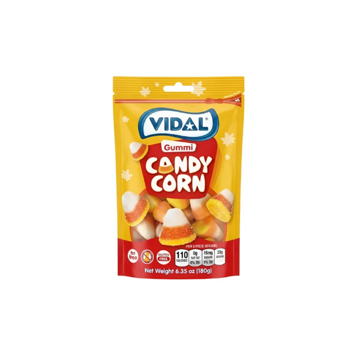 Vidal Halloween GUMMI Candy Corn Peg Bag (180g) - Spain