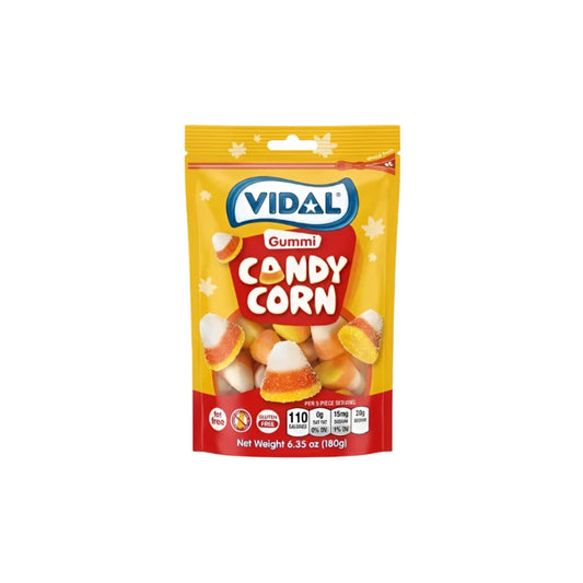 Vidal Halloween GUMMI Candy Corn Peg Bag (180g) - Spain
