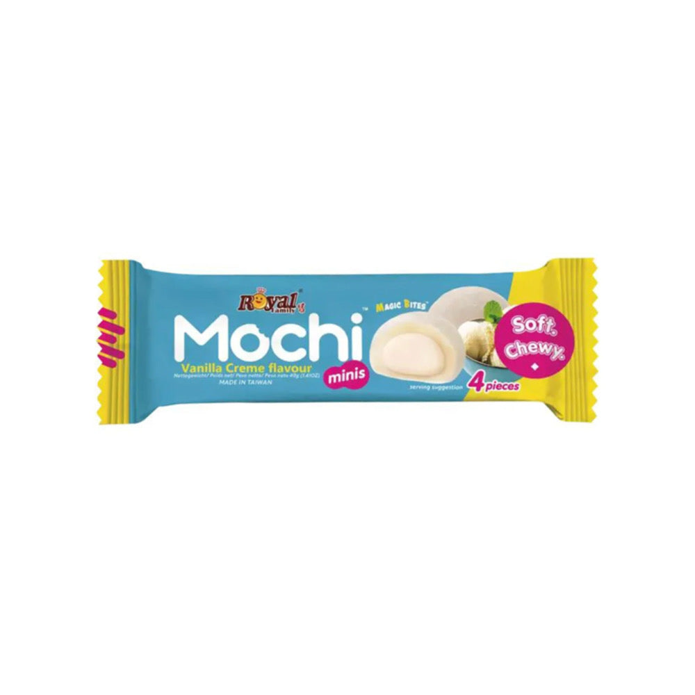 Royal Family Mochi Vanilla Creme 4-Pack (40g) - Taiwan