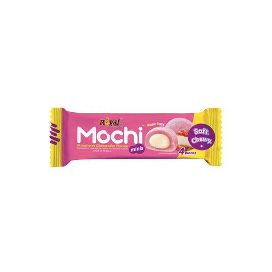 Royal Family Mochi Strawberry Cheesecake 4-Pack (40g) - Taiwan