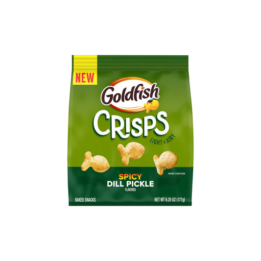Goldfish Spicy Dill Pickle Crisps Baked Snacks (177g) - America