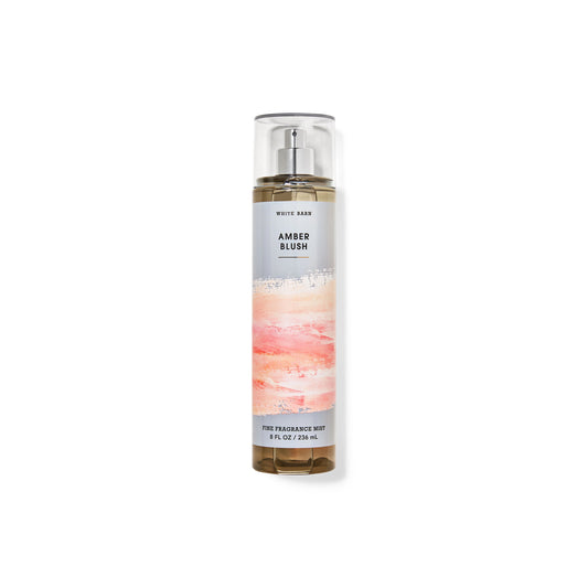 Bath and Body Works White Barn Amber Blush Fine Fragrance Mist (236ml) - America