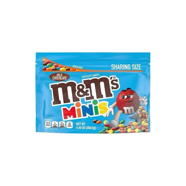 M&M’s Milk Chocolate Minis Chocolate Candies Sharing Size (266g) - America