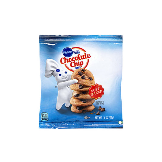 Pillsbury Mini Chocolate Chip Soft Baked Cookies (42g) - America
