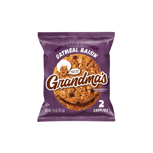 Grandma’s Cookies Oatmeal Raisin (71g)- America