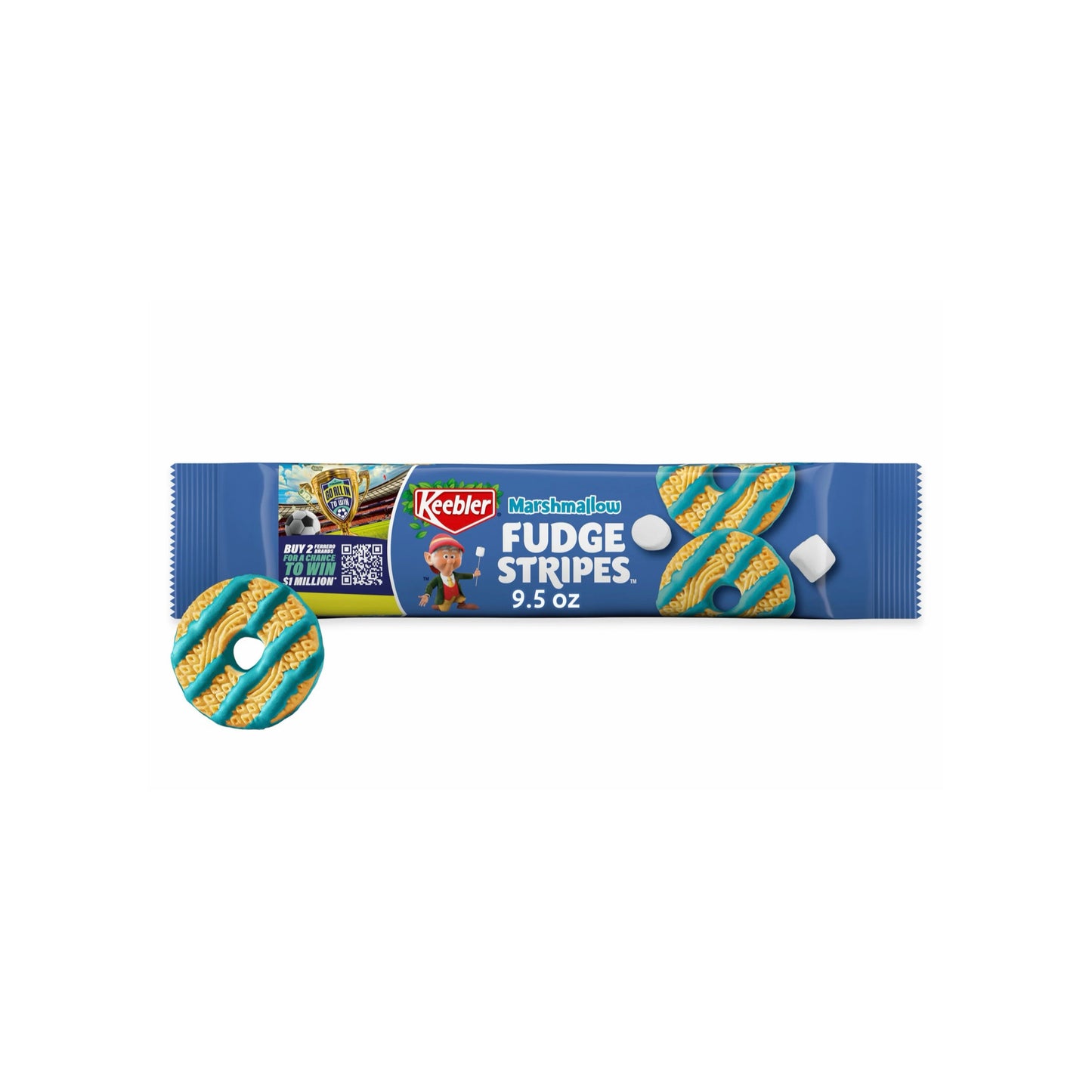 Keebler Limited Edition Marshmallow Fudge Stripes Cookies (269g) - America