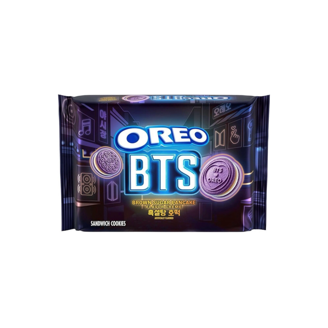 Oreo x BTS Limited Edition Brown Sugar Pancake Sandwich Cookies (303g) - America