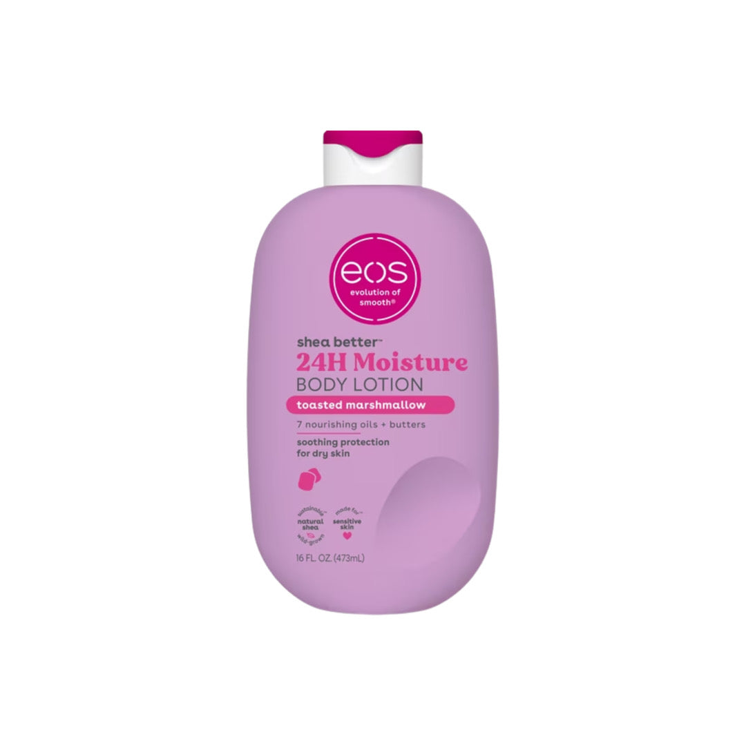 EOS Toasted Marshmallow Shea Better 24H Moisture Body Lotion (473ml) - America
