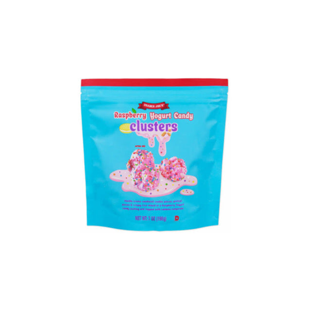 Trader Joe’s Raspberry Yogurt Candy Clusters (198g) - America