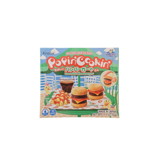 Kracie Popin’ Cookin’ Tanoshii Hamburger DIY Candy Kit (32g) - Japan