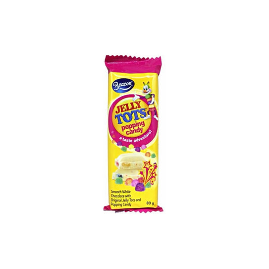 Beacon Jelly Tots Popping Candy Bar (80g) - South Africa