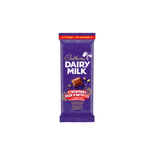 Cadbury Dairy Milk Fireworks With Popping Candy (90g) - South Africa