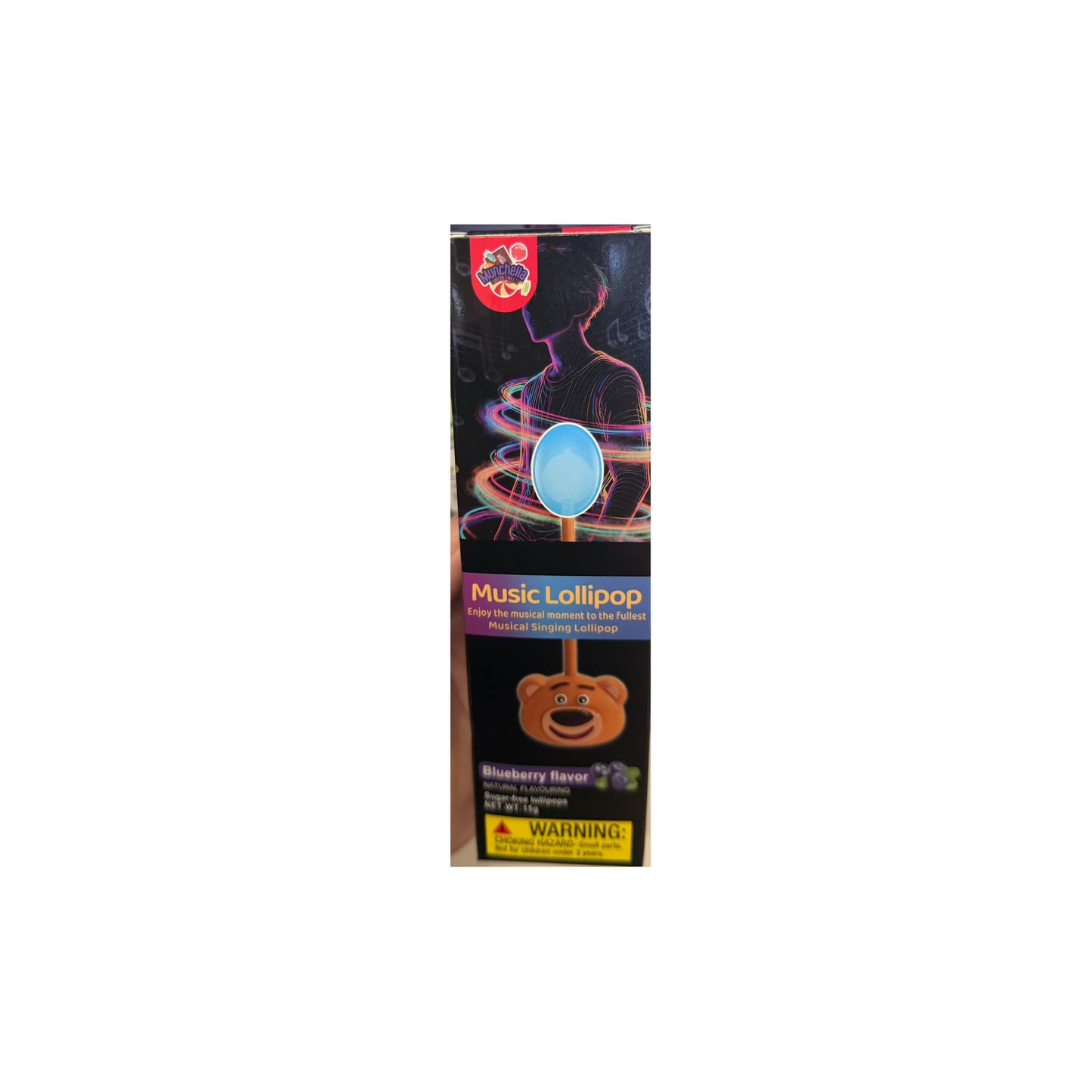Munchella Music Lolly Blueberry (15g) - America