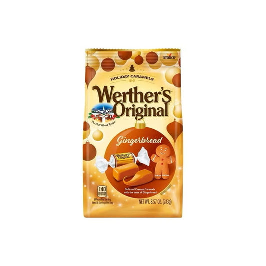 Werther’s Original Gingerbread Holiday Soft Caramels (243g) - America
