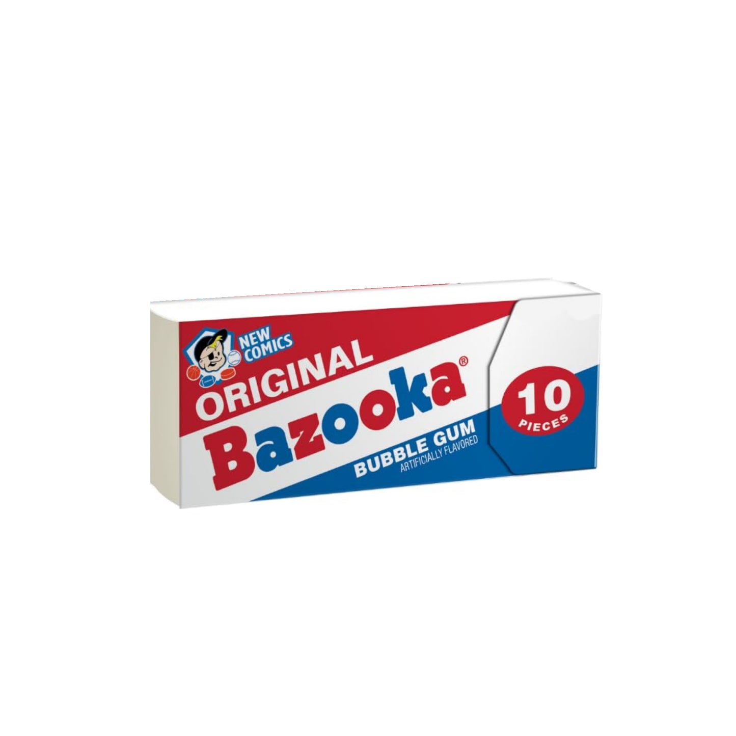 New Comics Original Bazooka Bubble Gum 10-Pieces - America