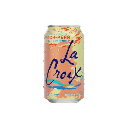 La Croix Peach-Pear Sparkling Water Can (355ml) - America