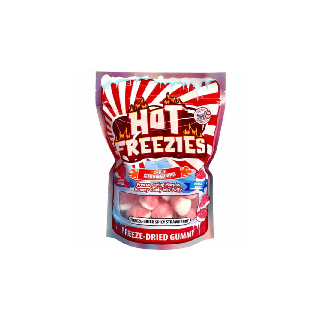 Hot & Freezy Spicy Strawberry Candy (100g) - America