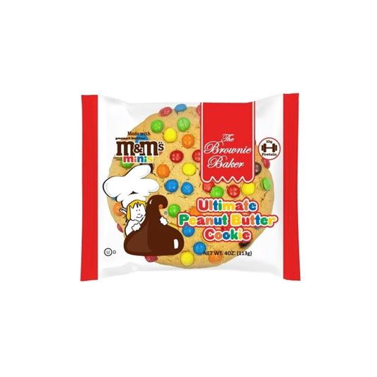 The Brownie Baker Ultimate Peanut Butter M&M Cookie (113g) - America