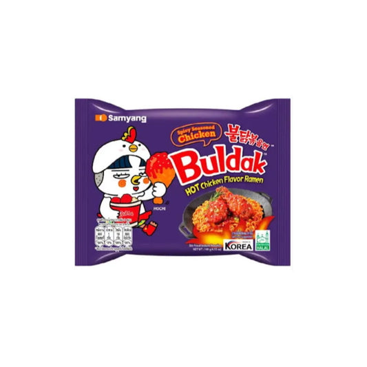 Samyang Buldak Spicy Seasoned Chicken Flavor Ramen (140g) - Korea