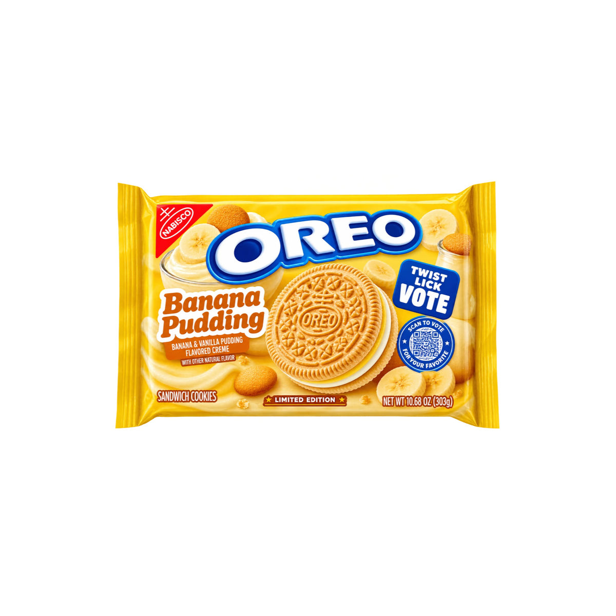 Oreo Limited Edition Banana Pudding (303g) - America