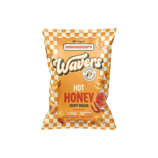 The Original Doughbrik’s Wavers Hot Honey Crispy Snacks (126g) - America