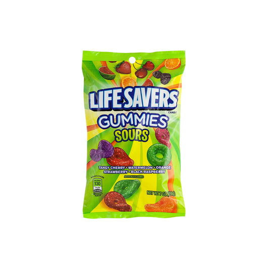Lifesavers Gummies Sours Peg Bag (197g) - America