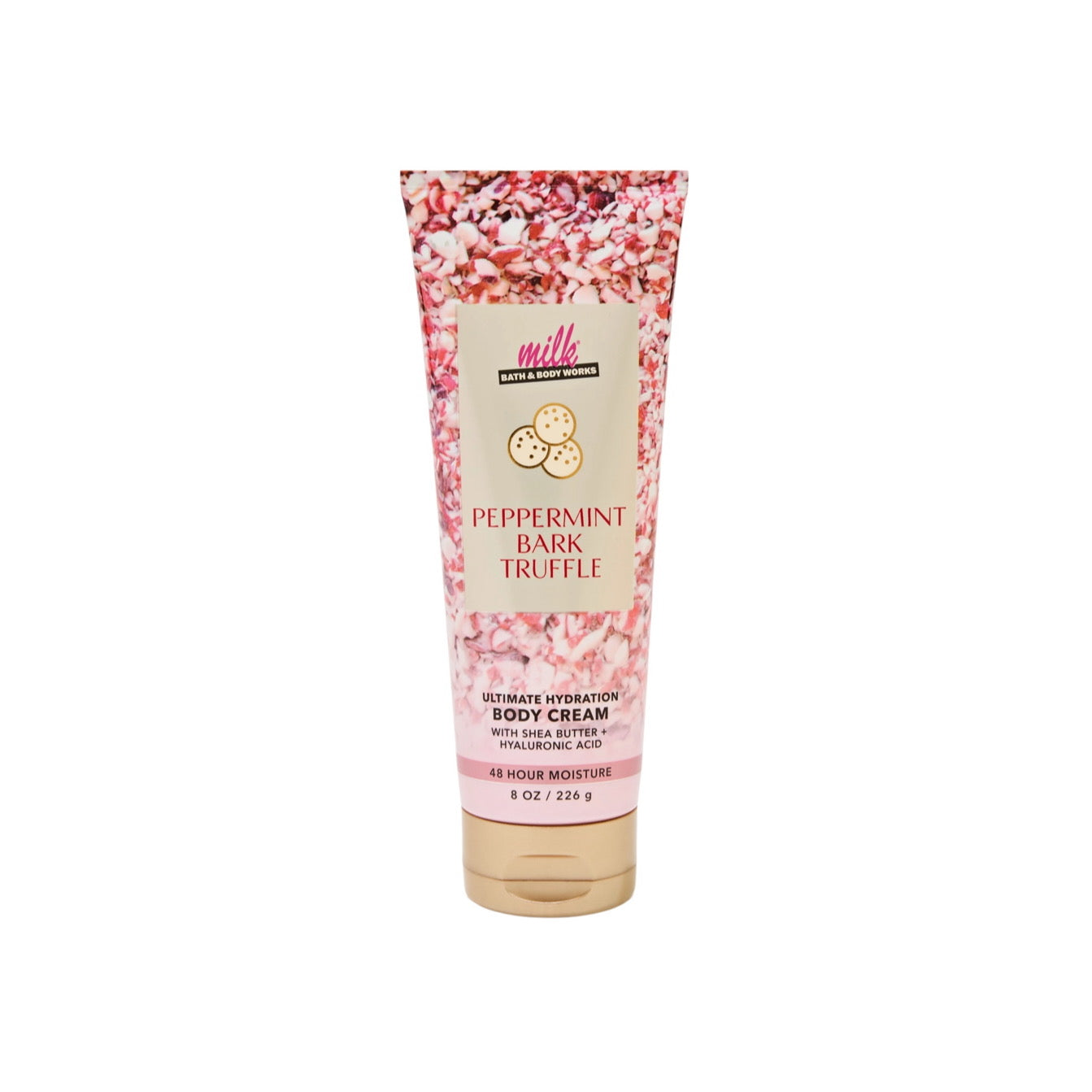 Bath and Body Works Milk Bar Peppermint Bark Truffle Ultimate Hydration Body Cream (226g) - America