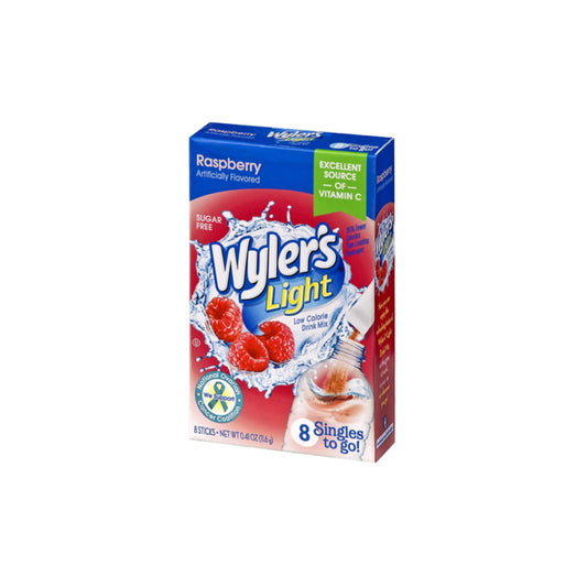 Wyler's Light Singles To Go Raspberry Drink Mix 8-Pack (15g) - America