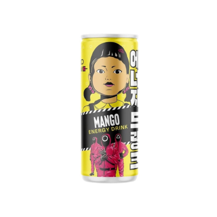Squid Game Mango Energy Drink Can (250ml) - EU