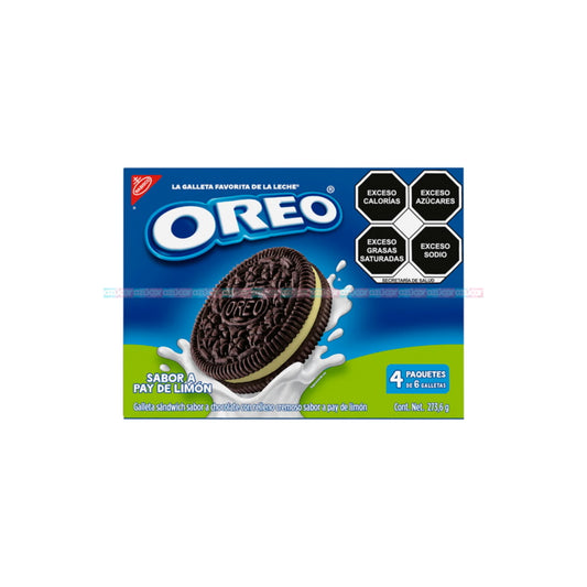 Oreo Key Lime Pie (Sabor A Pay De Limon) Chocolate Sandwich Cookies (252g) - Mexico