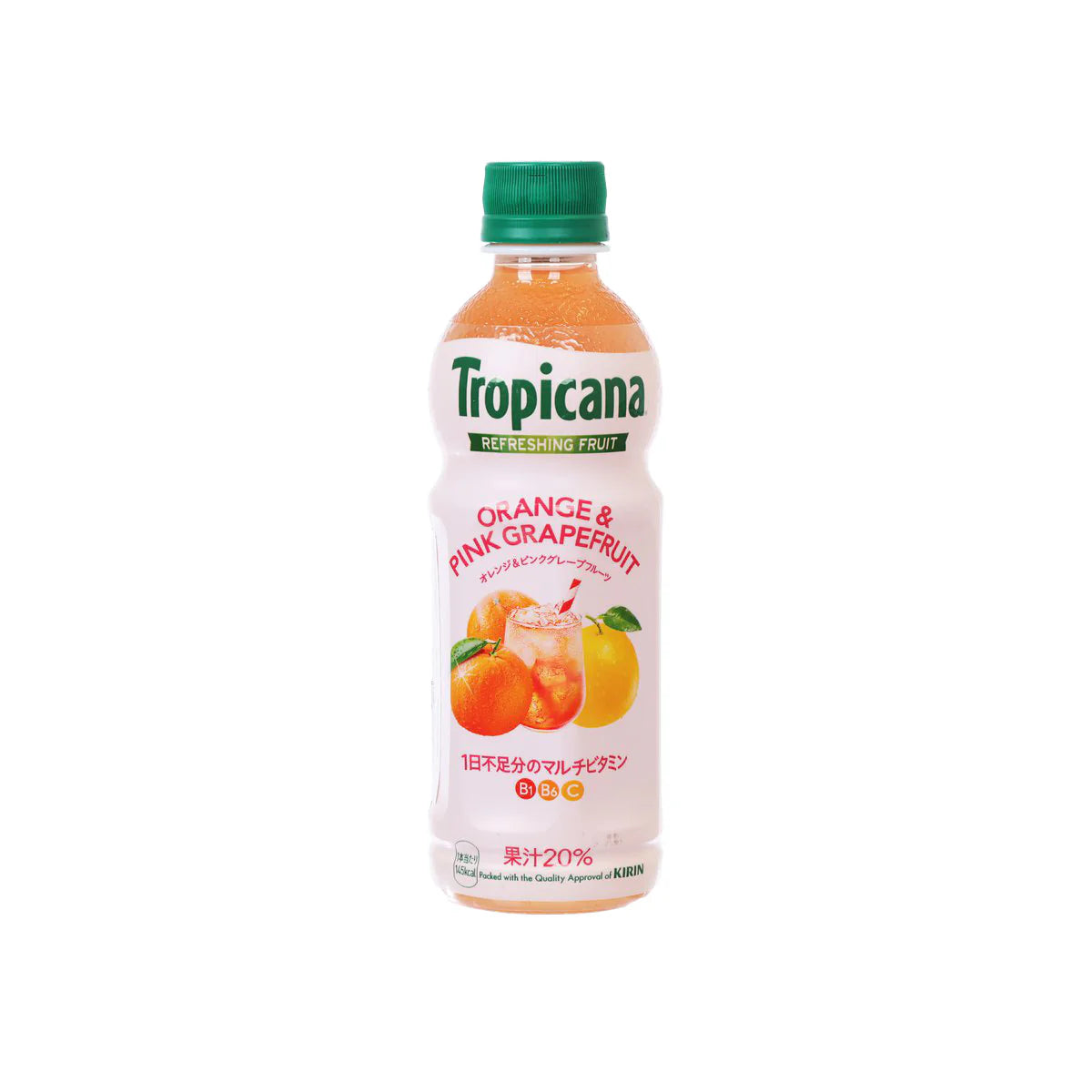 Tropicana Orange & Pink Grapefruit Juice Drink (330ml) - Japan
