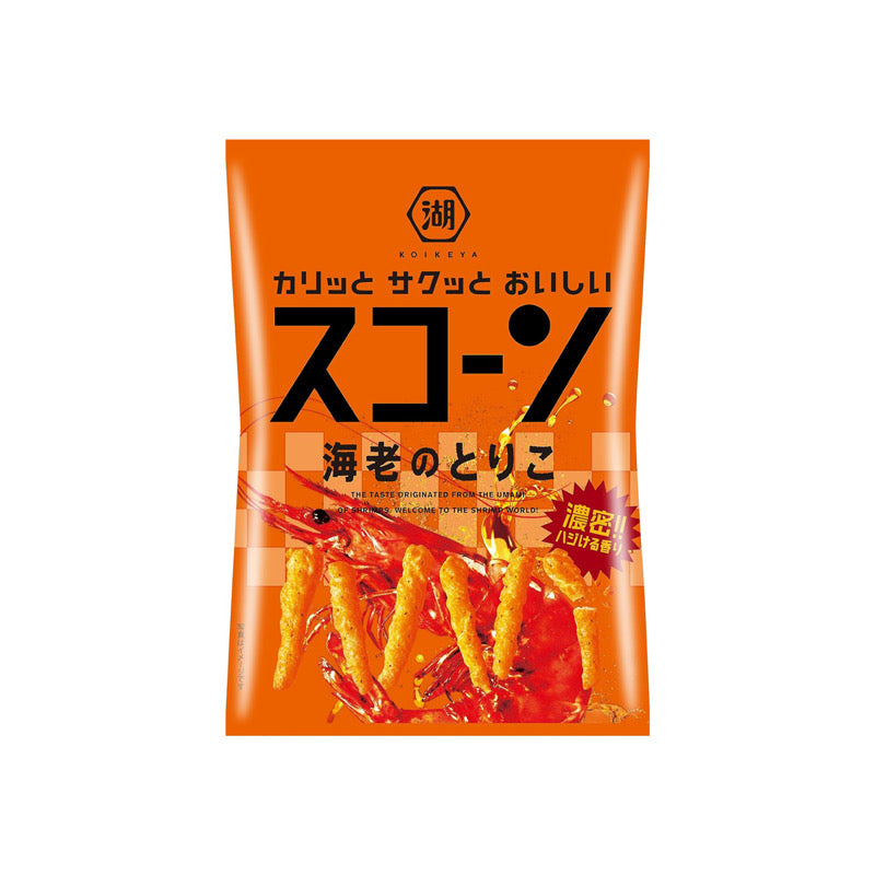 Koikeya Scorn Shrimp Corn Chips (70g) - Japan
