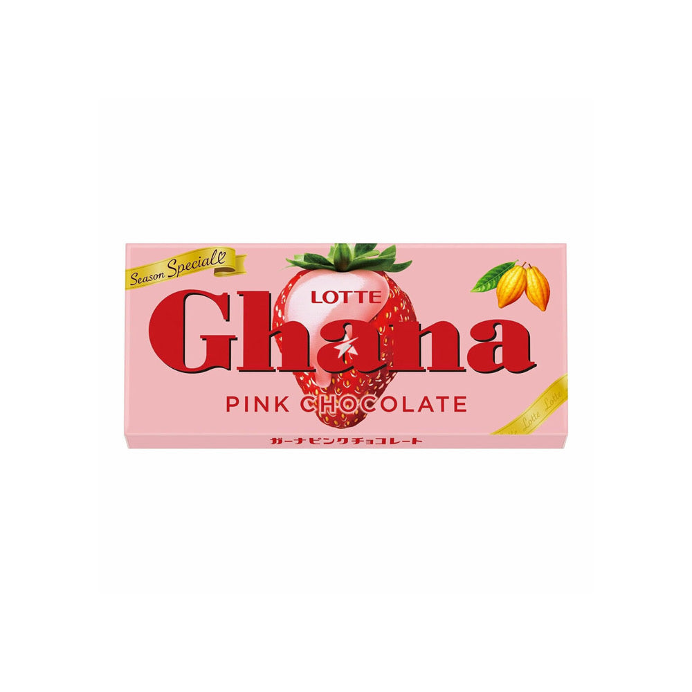 Lotte Ghana Pink Chocolate (45g) - Japan