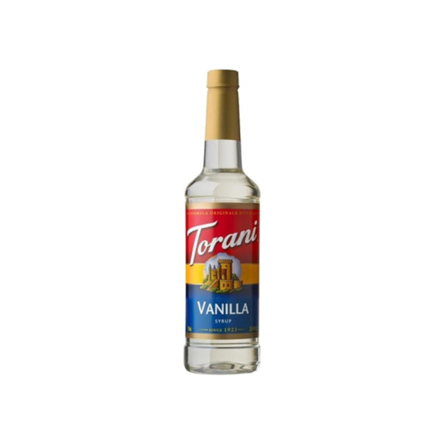 Torani Vanilla Syrup Bottle (375ml) - America